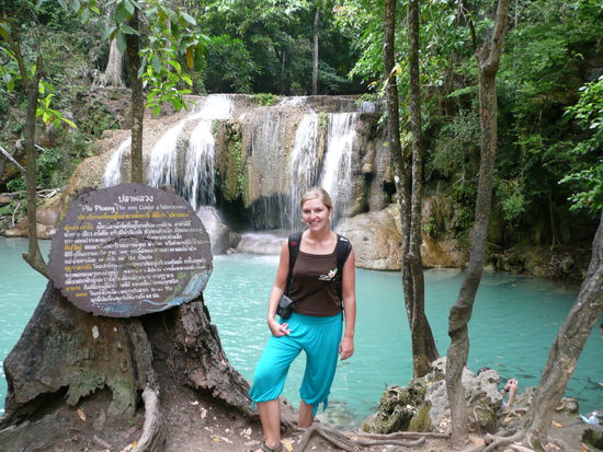 Erawan waterfalls