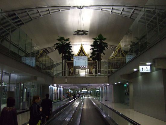 Suvarnabhumi arrivals area