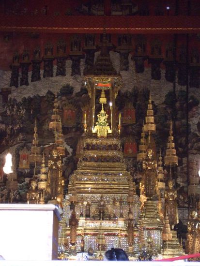 Emerald Buddha (actually made of jade)