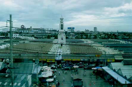 Chatuchak market from above