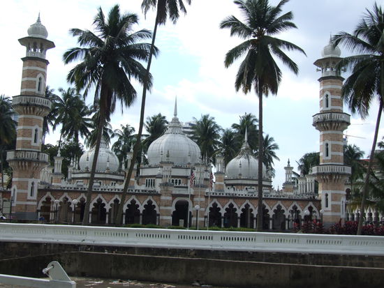Masjid Jamek 
Isnt it breathtakingly beautiful?