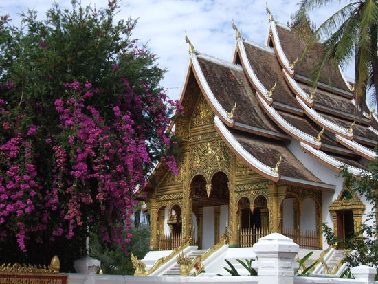 Buddhist Temple at Haw Kham (Royal Palace) complex