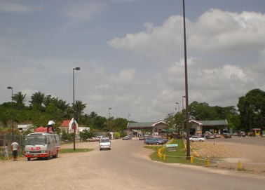 ...the border crossing to Belize was small, fast and efficient