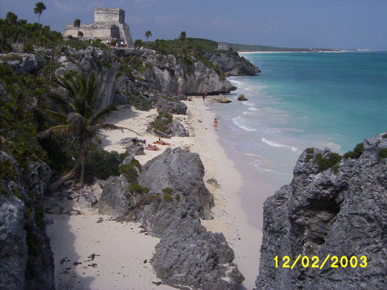 ....but was overlooking picturesque beach....