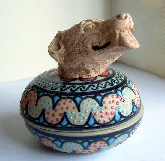 ....my father found it in his field, it is very old....