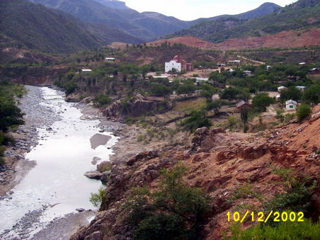 ..."..a church deep in the canyon, completely forgotten..he risked his life.."...