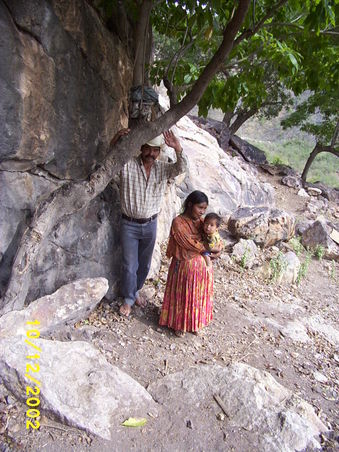 ...she was left alone, with a baby, speaking only her native language...