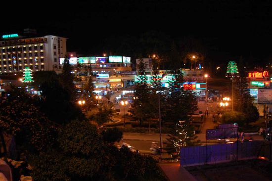 Dalat at night
