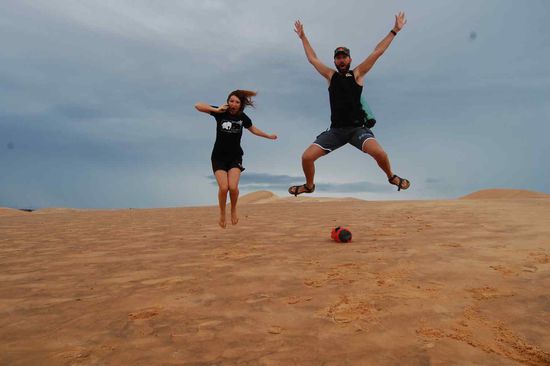 ...with some strange species flying through the air here...