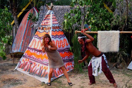 Hunted by the indians...