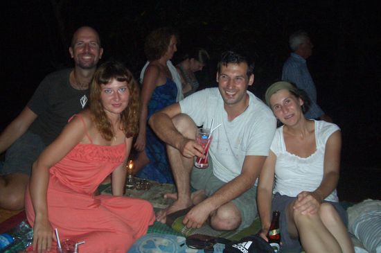 With Edith and Kuzma