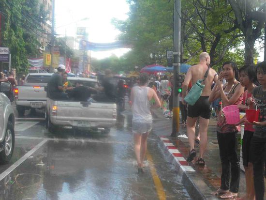Songkran water festival