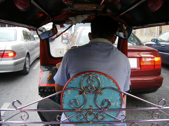Life from the back of a tuk tuk