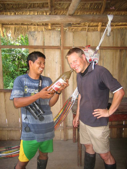 With this brew from the local chaman, you can see into the future! It smelled pretty ok...