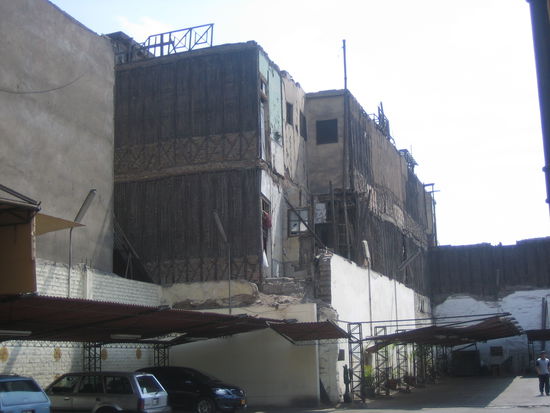 ...and just one street behind the Plaza de Armes...