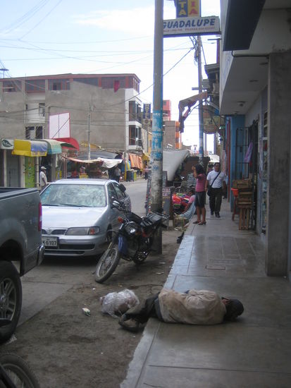 Don´t worry, he only took a nap...