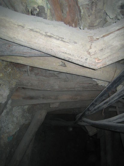 It is holding since years, so why should the mine collapse right now when I am there?