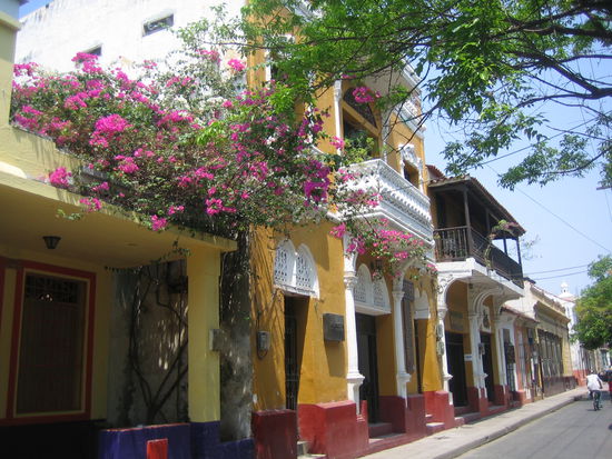 One of the few beautiful houses in Santa Marta.