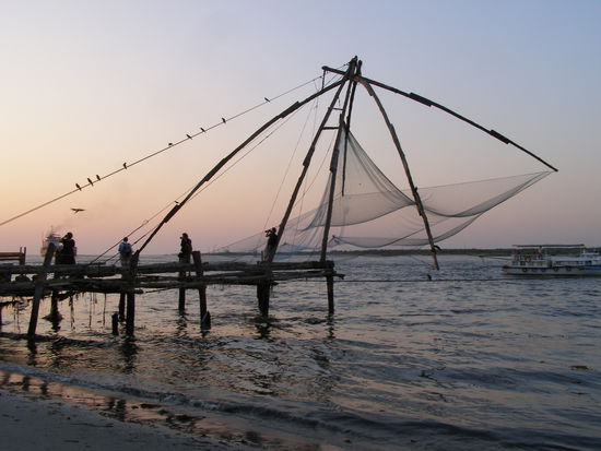 Fishing net in Fort Cochin