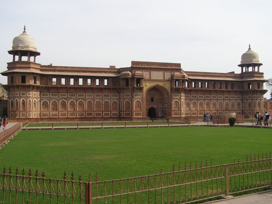 inside Fort Agra