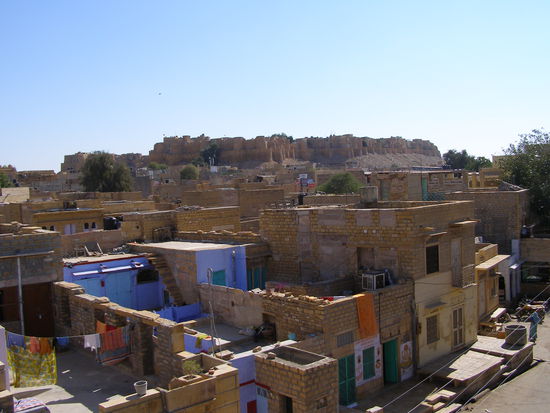 Fort View from Renuka Rooftop Restaurant