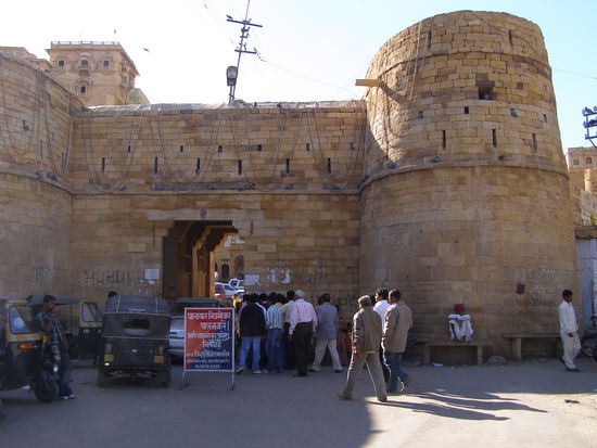 Entrance of Jaisalmer Fort