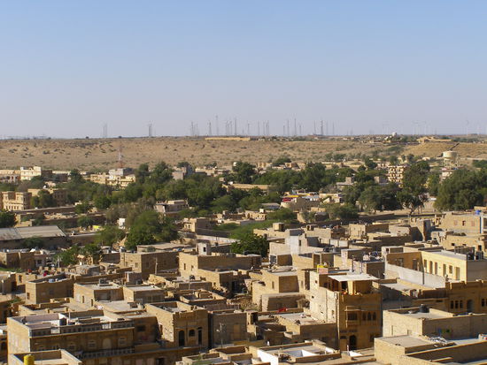 View from Fort wall