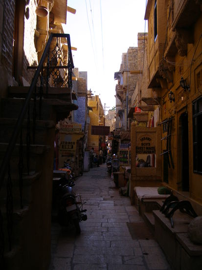 Street inside Fort