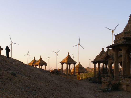 Bara Bagh with Enercon wind turbines
