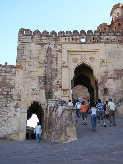 Entrance of Meherangarh (Jodhpur Fort)
