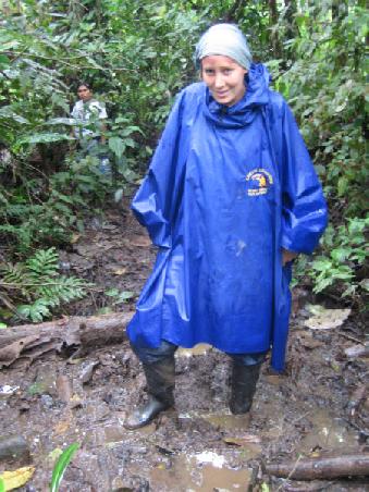 yes, it was quite muddy!