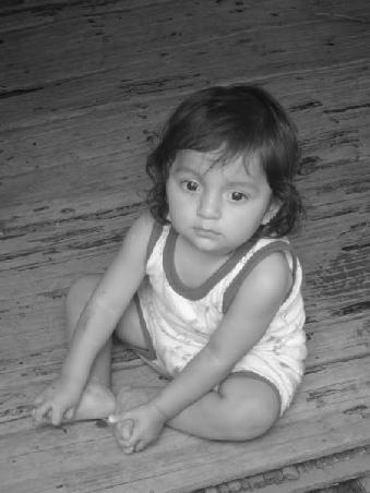 young tribe girl