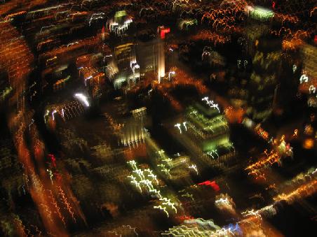 Montreal from above (a bit blury we know)