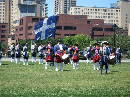 Military parade - from the 17th century