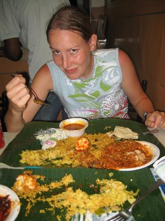 it was soooo hot - look at my sweaty face!!!!