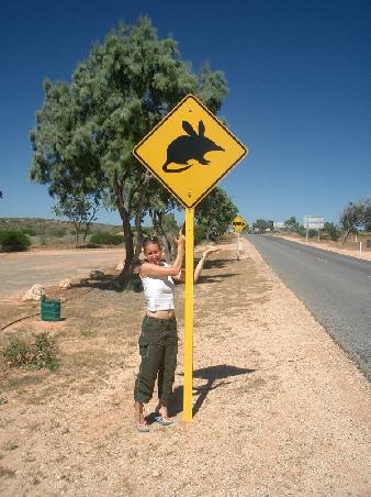 Apparently "Finger Mouse" may be crossing the road up ahead so we had better be careful!