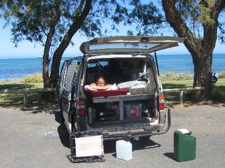 5* Luxury...another 'free' campsite/carpark in Geraldton