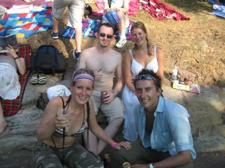 us 4 partying in the afternoon at mc quaries chair...