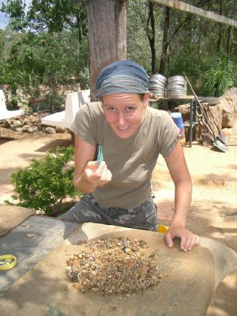 STEP 4: Find the smallest piece of worthless sapphire amongst a table full of pebbles....