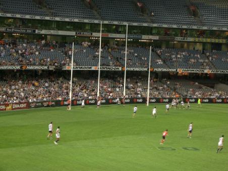 aussie rules football at telstra stadium