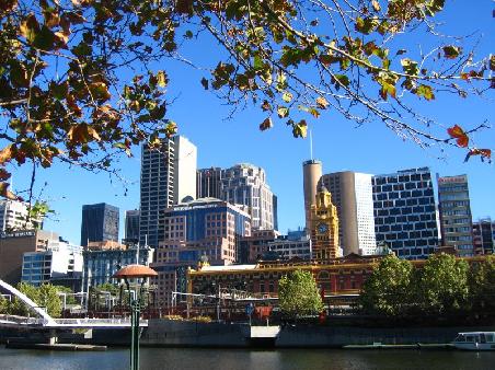 strolling along the riverside