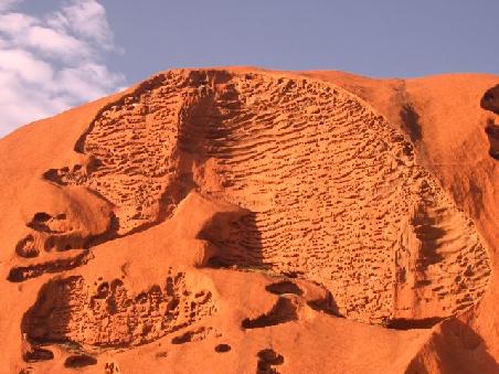 ayers rock close up
looks like a brain - what do you think?