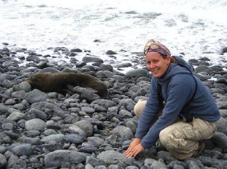 nora and lazy seal