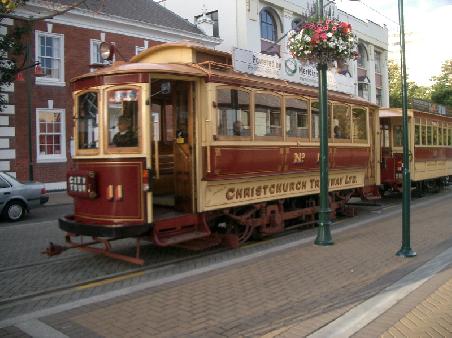 christchurch tram