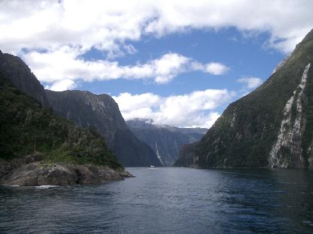 the fjords at milford sound