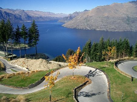 the luge track