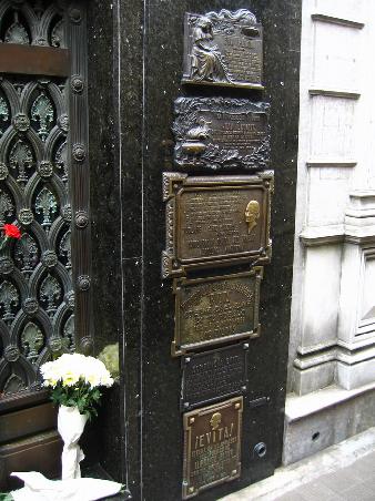 Evita´s grave at Recoleta