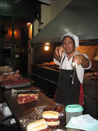 The parilla chef