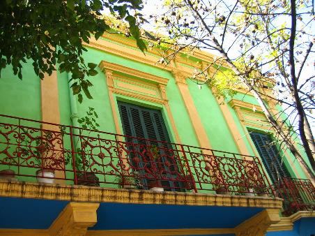 Another colourful house in La boca