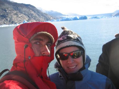 Pretty cold on the boat